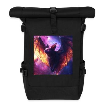 Schläger - Rolltop Rucksack - Schwarz - Vorne