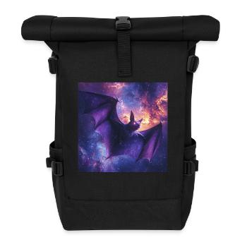 Schläger - Rolltop Rucksack - Schwarz - Vorne