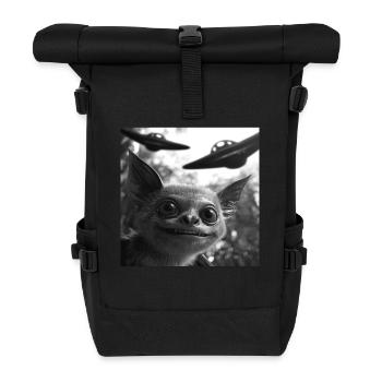 Schläger - Rolltop Rucksack - Schwarz - Vorne
