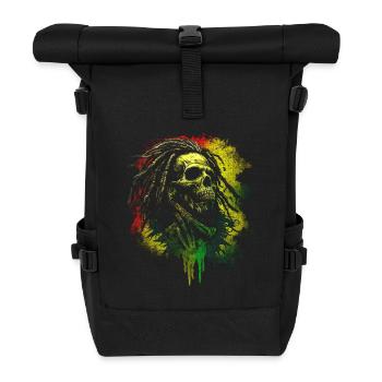 Gamer Are Never Alone - Rolltop Rucksack - Schwarz - Vorne