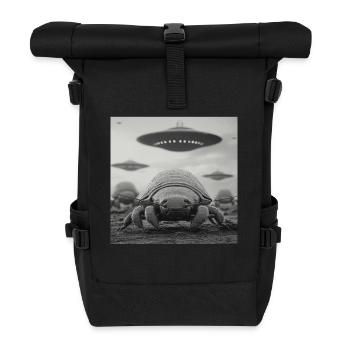 Assel - Rolltop Rucksack - Schwarz - Vorne