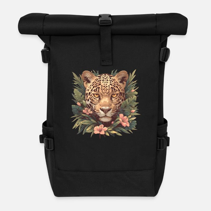 Jaguare Jaguar - Rolltop Rucksack - Schwarz