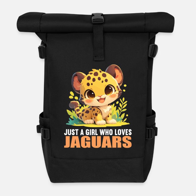 Jaguars Jaguar - Sac à dos roll top - noir