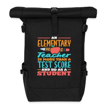 Un professeur d’école primaire, c’est plus qu’un simple résultat d’examen - Sac à dos roll top - noir - Devant