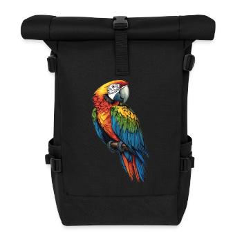 L’ère de l’ara - Sac à dos roll top - noir - Devant
