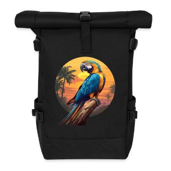 L’ère de l’ara - Sac à dos roll top - noir - Devant