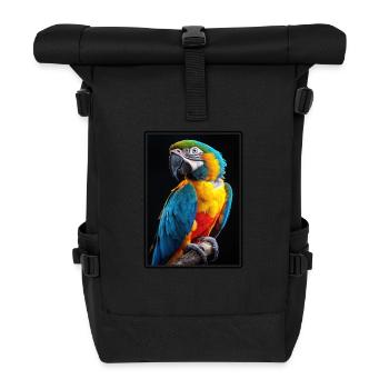 L’ère de l’ara - Sac à dos roll top - noir - Devant