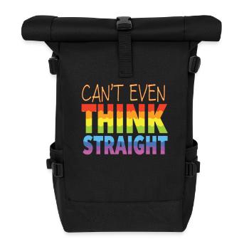 Pride LGBTQ Pride Rainbow Pride Gay Pride Lgbtq - Roll Top Backpack - black - Front