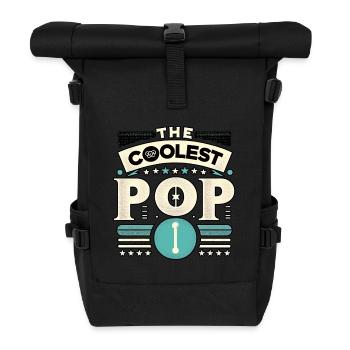 The Coolest Pop 8 - Rolltop Rucksack - Schwarz - Vorne