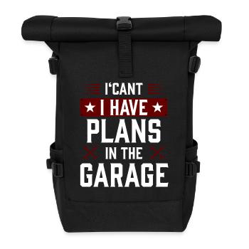 garage2 Plan de travail 1 - Sac à dos roll top - noir - Devant