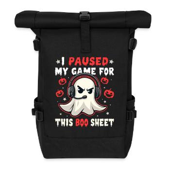 Halloween Pisse Artboard 1 Copie 7 - Sac à dos roll top - noir - Devant
