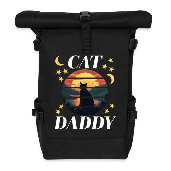 Plan de travail cat1 - Sac à dos roll top - noir - Devant