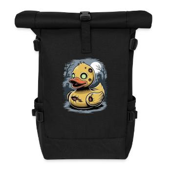 Canard en caoutchouc zombie - Sac à dos roll top - noir - Devant