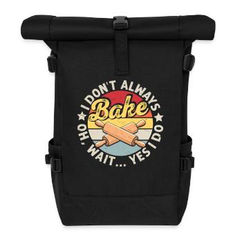 Bake - Roll Top Backpack - black - Front