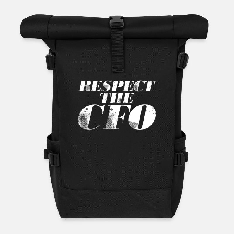 Directeur financier, Conseiller fiscal, Comptable, Analyste fiscal - Sac à dos roll top - noir