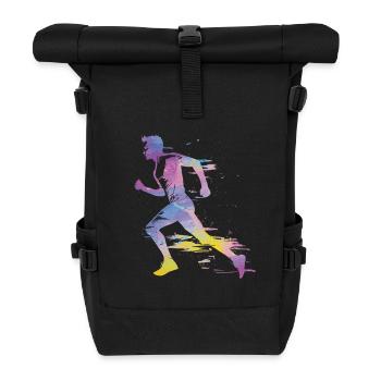 Sprinter Colorsplash Sprintender Sprint - Rolltop Rucksack - Schwarz - Vorne