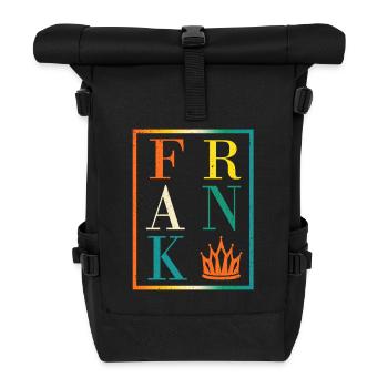 Frank - Roll Top Backpack - black - Front
