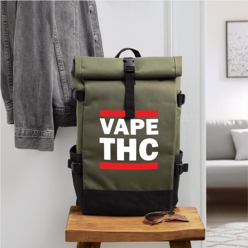Vape THC Blanc Sac à dos roll top