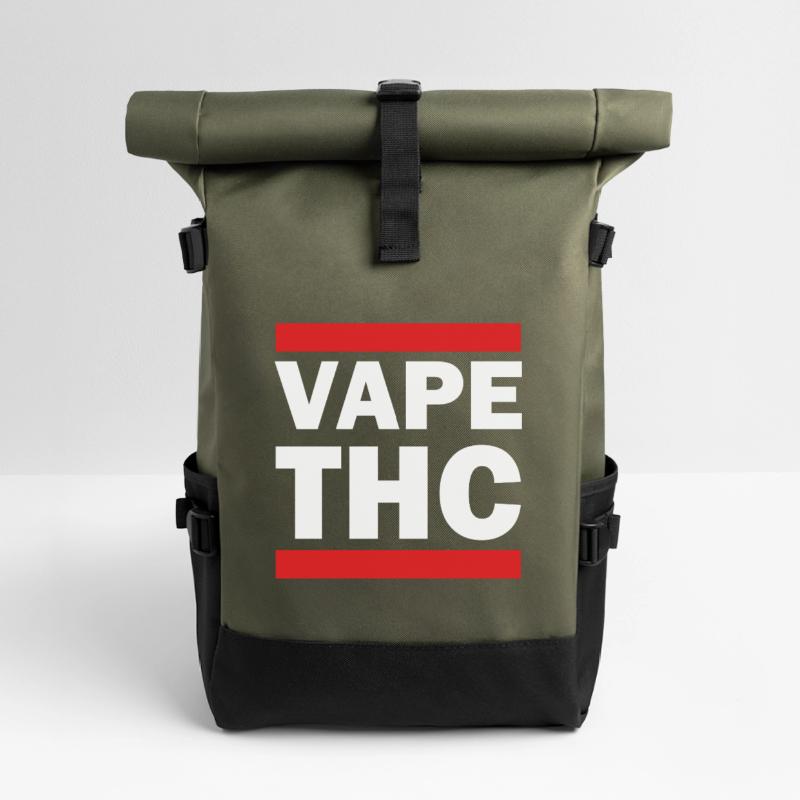 Vape THC Blanc Sac à dos roll top