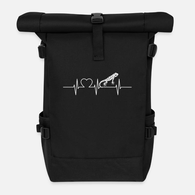 Salamanders Salamander - Rolltop Rucksack - Schwarz