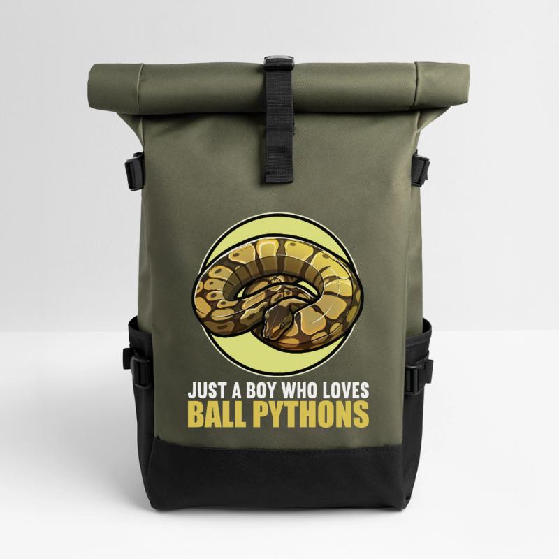 Ball Python Roi Python Roi Python Sac à dos roll top