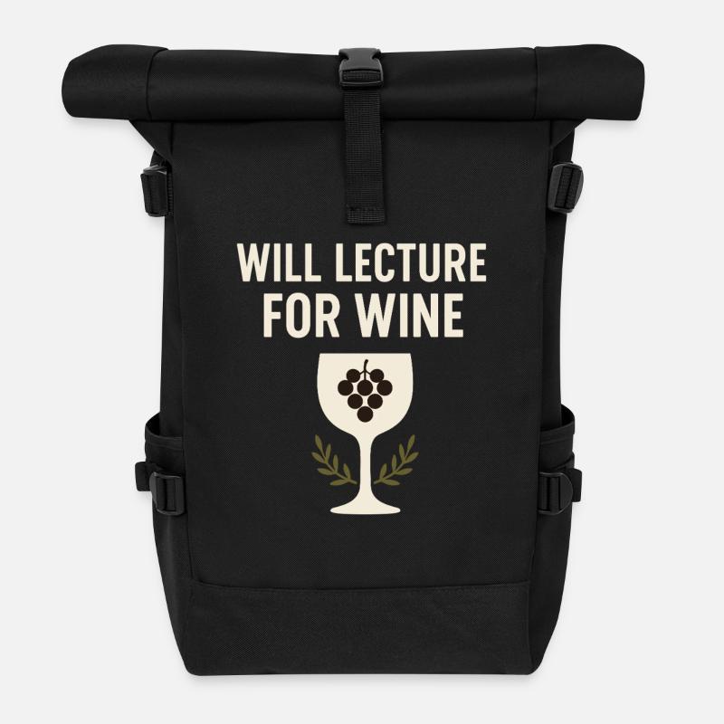 History Historian Humor Weird History History Nerd - Rolltop Rucksack - Schwarz