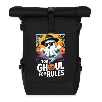 Chemise fantôme Halloween - Too Ghoul For Rules - Sac à dos roll top - noir - Devant