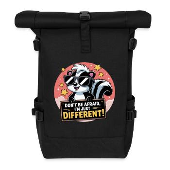 STINKTIERE, HAB KEINE ANGST - Rolltop Rucksack - Schwarz - Vorne