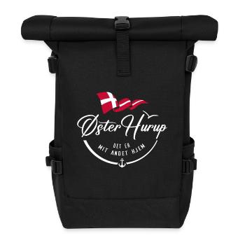 EASTER HURUP - My second home - w - Roll Top Backpack - black - Front