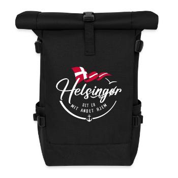 Helsingør - My second home - w - Roll Top Backpack - black - Front