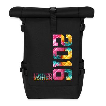 10E ÉDITION LIMITÉE DU 10E ANNIVERSAIRE 2016 - Sac à dos roll top - noir - Devant