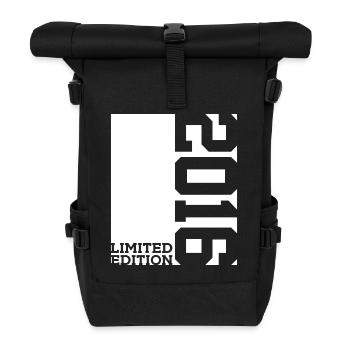10E ÉDITION LIMITÉE DU 10E ANNIVERSAIRE 2016 - Sac à dos roll top - noir - Devant