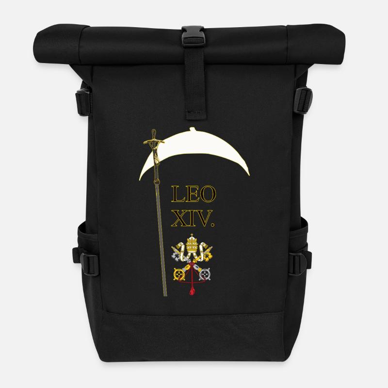 Pape LEO XIV Cité du Vatican - Sac à dos roll top - noir