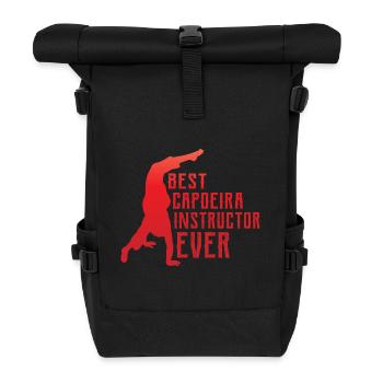 Meilleur professeur de capoeira de tous les temps - Sac à dos roll top - noir - Devant