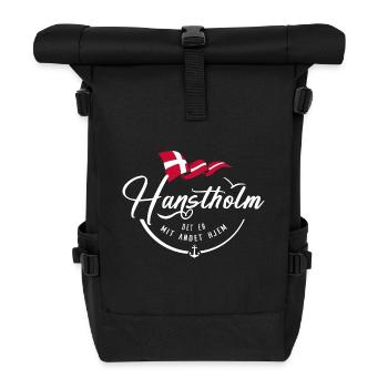HANSTHOLM - My second home - w - Roll Top Backpack - black - Front