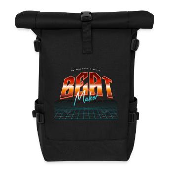 Beat Maker - Roll Top Backpack - black - Front