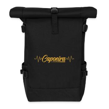 Capoeira - Rolltop Rucksack - Schwarz - Vorne