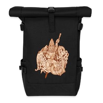 Zweite Trauer hlin - Rolltop Rucksack - Schwarz - Vorne