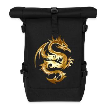 Dragon - Sac à dos roll top - noir - Devant