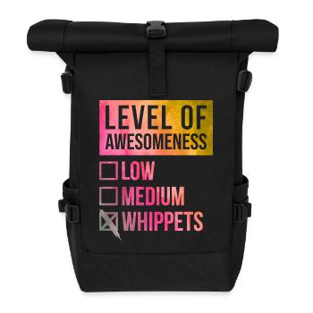 Whippet - Roll Top Backpack - black - Front