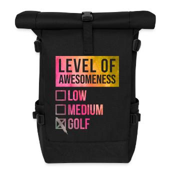 Golf - Sac à dos roll top - noir - Devant