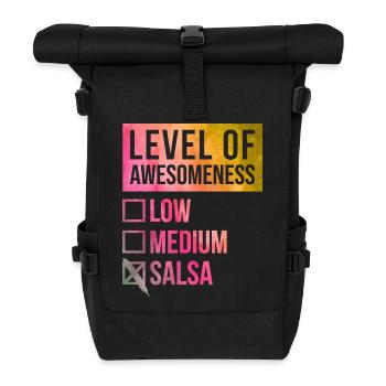 salsa - Sac à dos roll top - noir - Devant