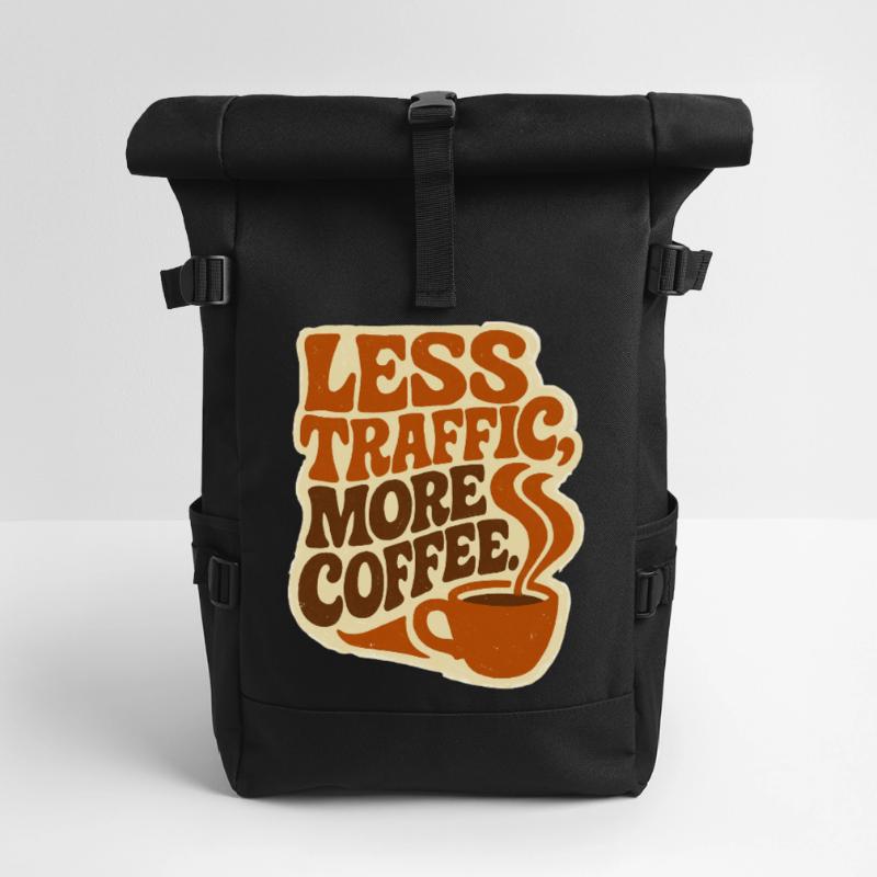 Zero Transport, Max Caffeine: Der ultimative Workflow Rolltop Rucksack