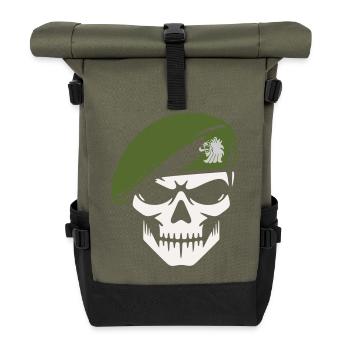 Armée - Sac à dos roll top - olive/noir - Devant