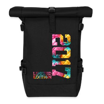 9E ANNIVERSAIRE ÉDITION LIMITÉE 2017 - Sac à dos roll top - noir - Devant