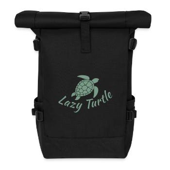 Tortue paresseuse plage Hawaii Chill Sea Sea - Sac à dos roll top - noir - Devant