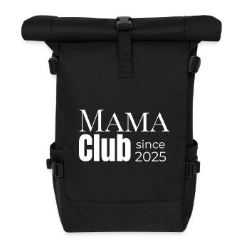 Mom Club – seit 2025 offiziell dabei - Rolltop Rucksack - Schwarz - Vorne