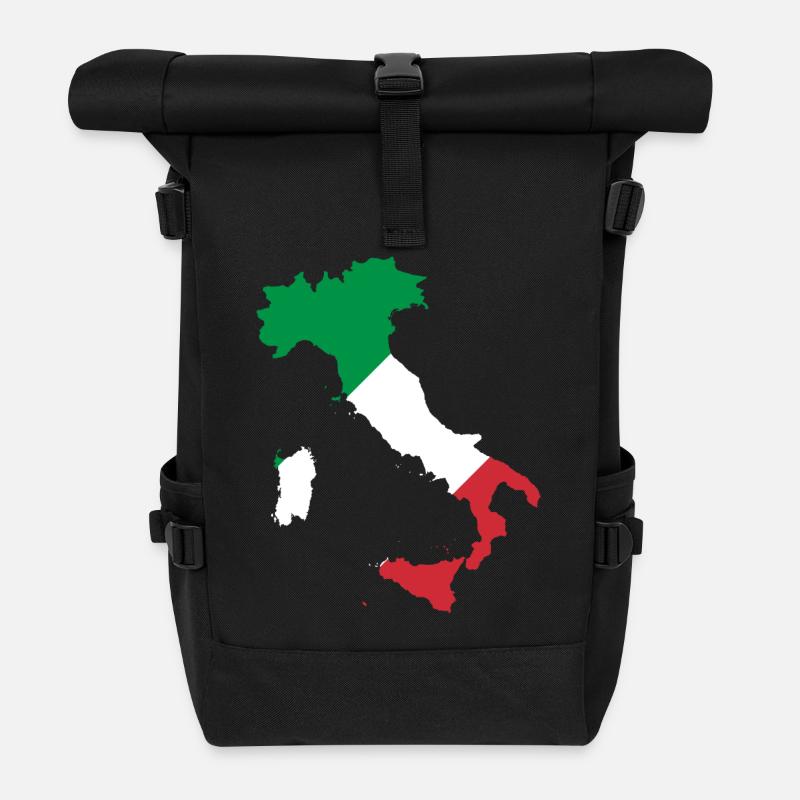FORZA ITALIA COLLECTION 2017 - Sac à dos roll top - noir
