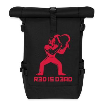 Red is Dead - Sac à dos roll top - noir - Devant