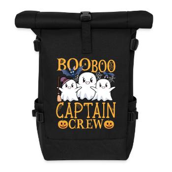 Captain uu Funny Captain - Roll Top Backpack - black - Front